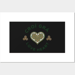 Celtic Love Heart Posters and Art